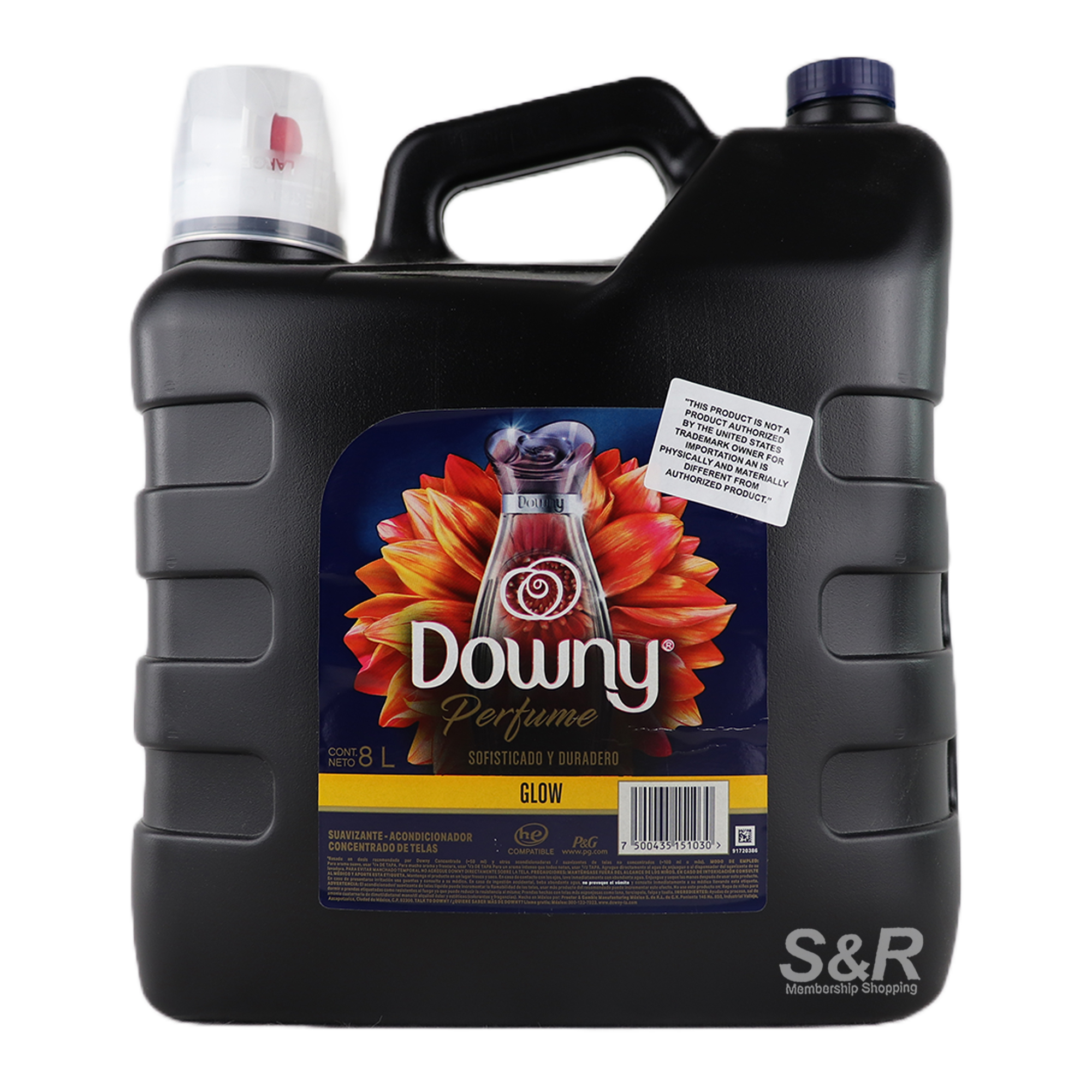 Downy Perfume Glow Fabric Softener Concentrated 8L Downy Perfume Glow Fabric Softener Concentrated 8L